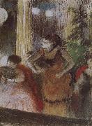 Edgar Degas Bete in the cafe France oil painting reproduction